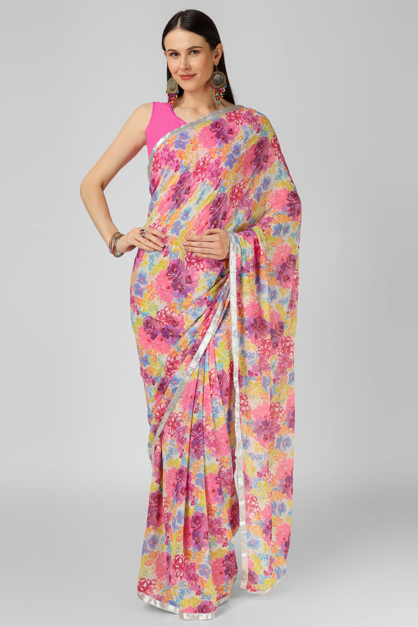Printed Saree