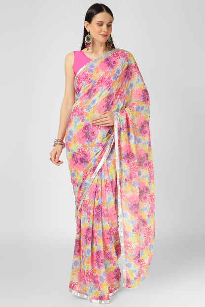 Printed Saree
