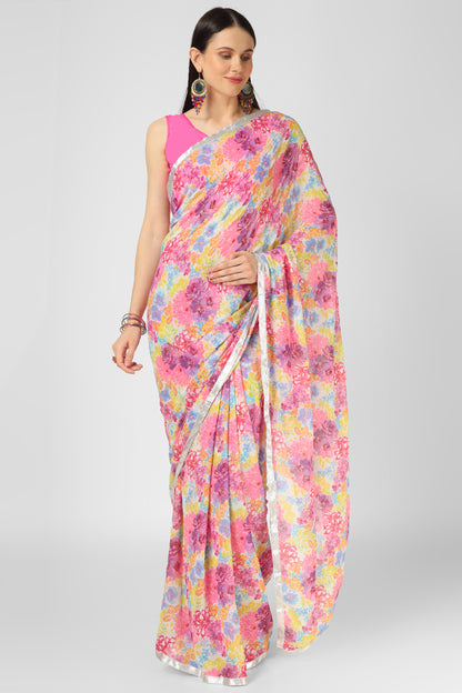 Printed Saree