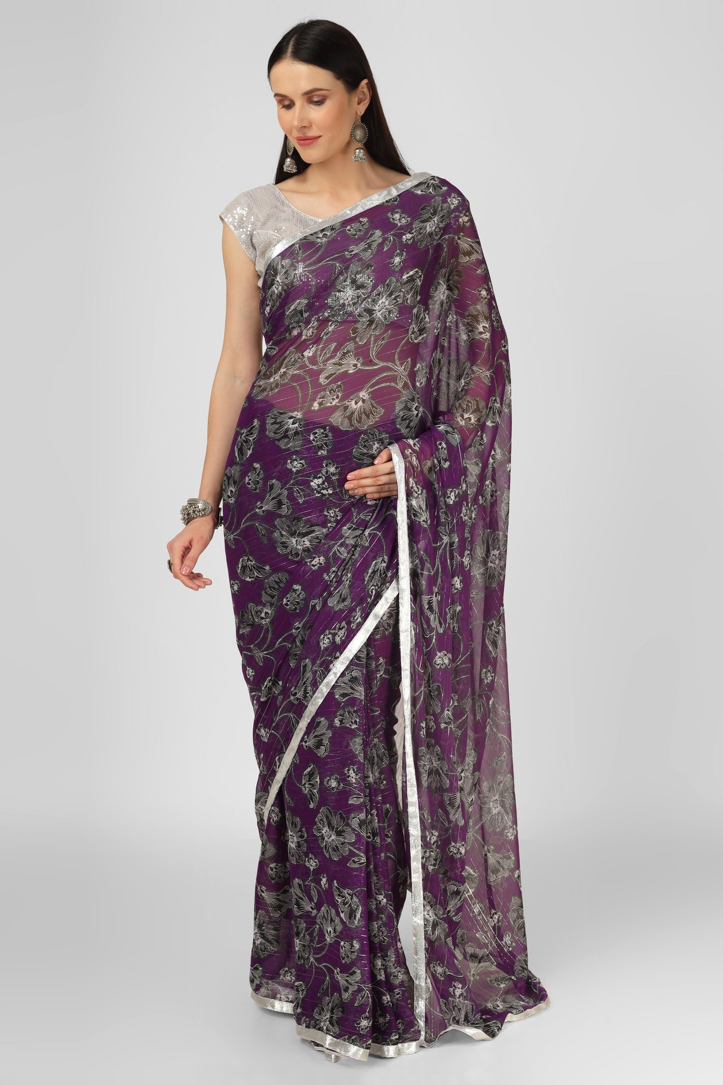 Georgetter Saree