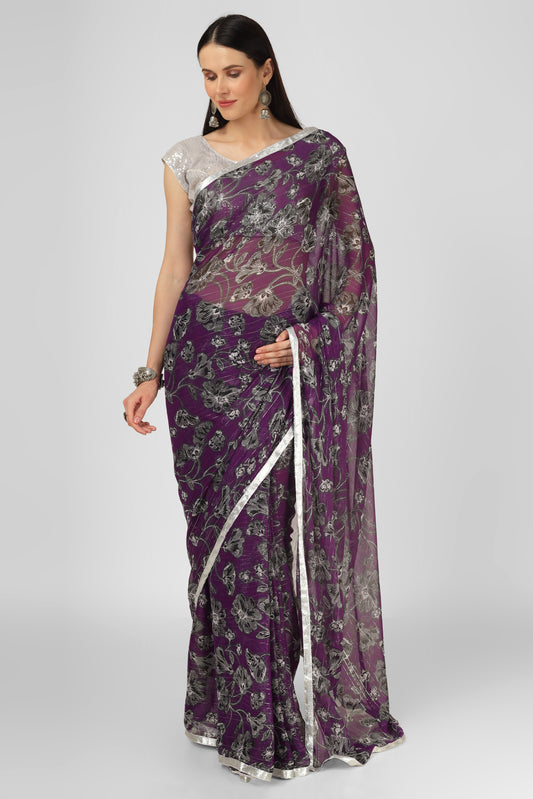 Georgetter Saree