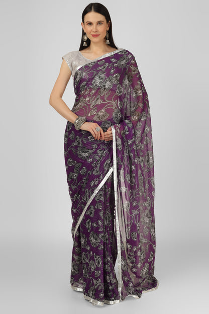 Georgetter Saree