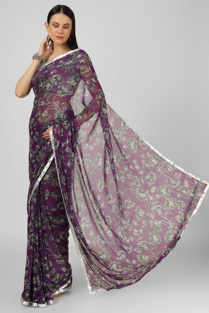 Georgetter Saree