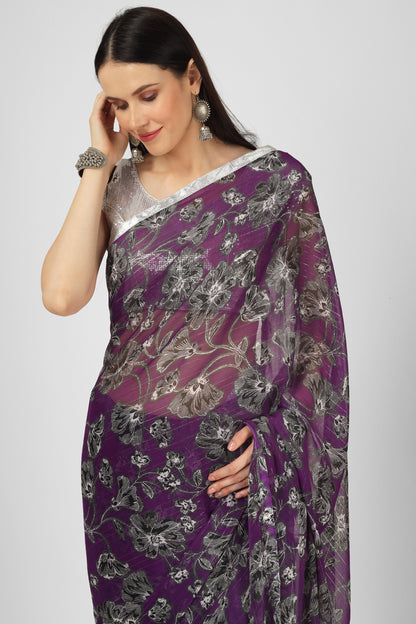 Georgetter Saree