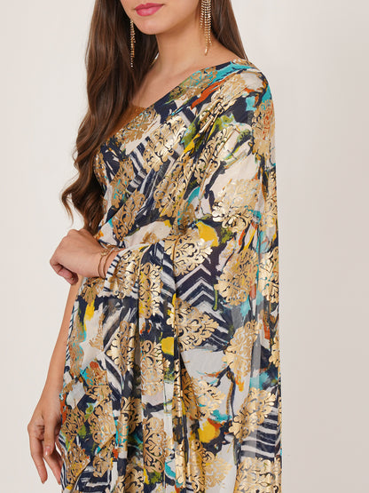 Printed Saree