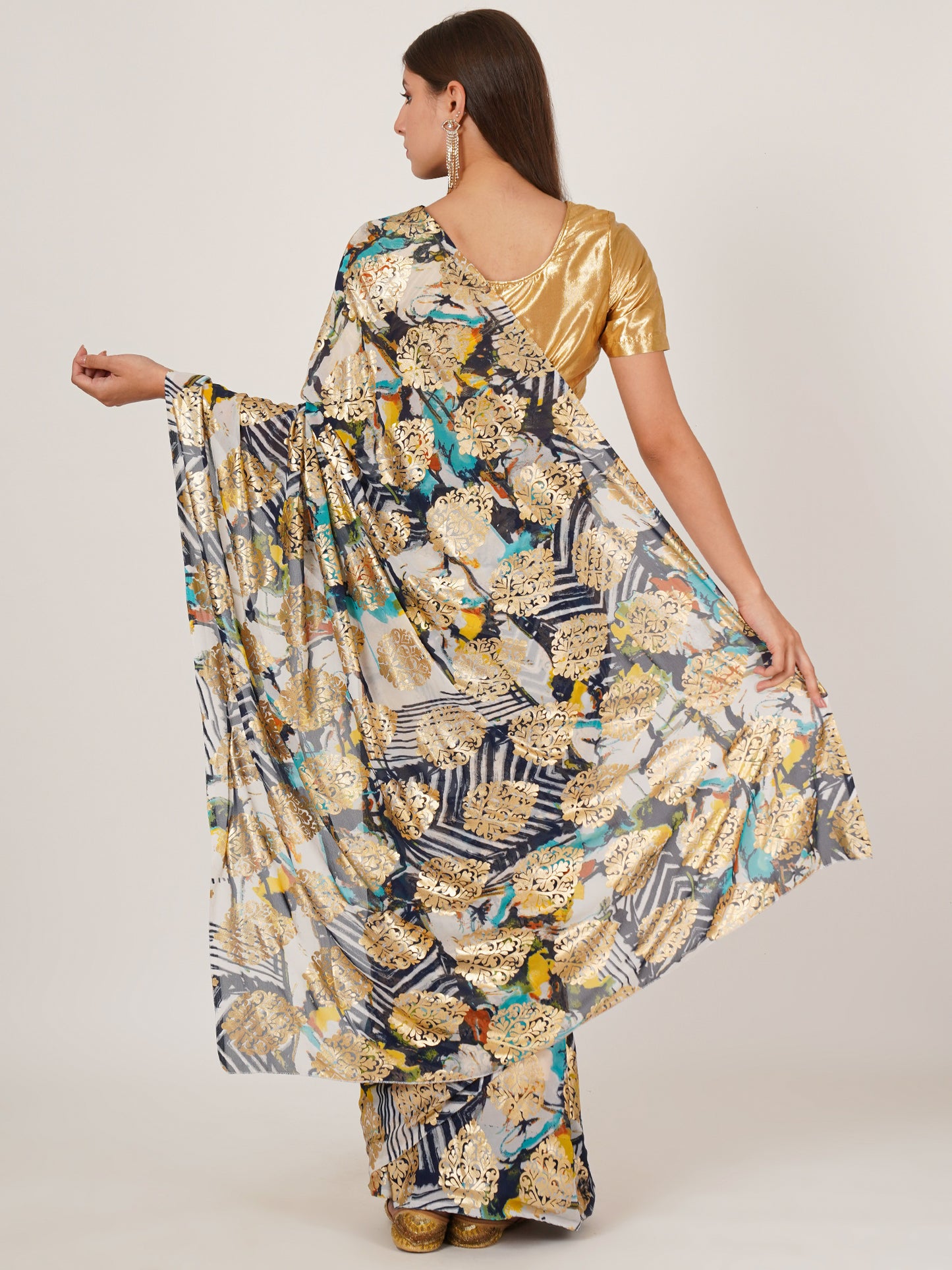 Printed Saree