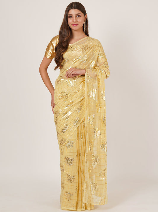 Shimmer Saree